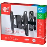 One for all WM4251, Soporte de pared negro