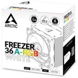 ARCTIC ACFRE00125A, Disipador de CPU blanco