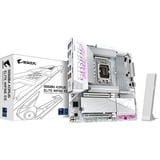 GIGABYTE B860M A ELT WF6E ICE, Placa base blanco