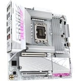 GIGABYTE B860M A ELT WF6E ICE, Placa base blanco