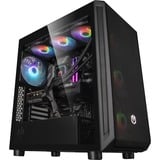 ALTERNATE AGP-LAUNCH-INT-001, Gaming-PC negro/Transparente