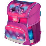 Herlitz 50043699, Cartera de escuela lila/Rosa neón