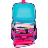 Herlitz 50043699, Cartera de escuela lila/Rosa neón