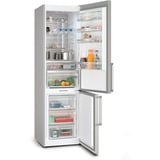 Siemens iQ500 KG39NAIBT nevera y congelador Independiente 363 L B Acero inoxidable, Combi acero fino/Gris, 363 L, SN-T, 10 kg/24h, B, Compartimiento de zona fresca, Acero inoxidable