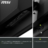 MSI MAG 271QPX QD-OLED E2, Monitor de gaming negro