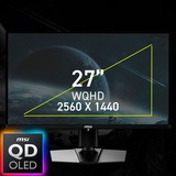 MSI MAG 271QPX QD-OLED E2, Monitor de gaming negro