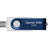 Patriot PS128GX550AAD, Lápiz USB azul/blanco