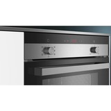 Siemens HB113FBS1, Juego para horno acero fino/Negro