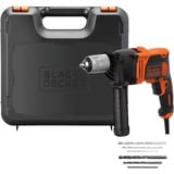 BLACK+DECKER BEH850K, Taladradora de impacto naranja/Negro