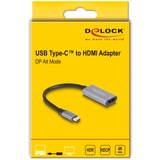 DeLOCK 60020, Adaptador gris