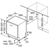 Neff S255HVX00E, Lavavajillas 