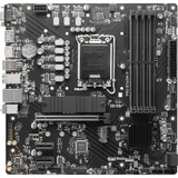 MSI PRO B760M-P, Placa base negro