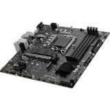 MSI PRO B760M-P, Placa base negro