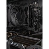 ALTERNATE AGP-SILENT-AMD-010, Gaming-PC negro