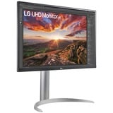 LG 27UP850K, Monitor LED plateado/Negro