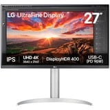 LG UltraFine 27UP850K, Monitor LED plateado/Negro