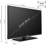 Telefunken XF32N750M, Televisor LED negro