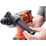 BLACK+DECKER BCD900E2K, Martillo perforador naranja/Negro