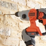 BLACK+DECKER BCD900E2K, Martillo perforador naranja/Negro