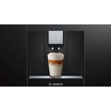 Bosch CTL636EB6 cafetera eléctrica Totalmente automática Máquina espresso 2,4 L, Superautomática negro, Máquina espresso, 2,4 L, Granos de café, De café molido, Molinillo integrado, 1600 W, Negro