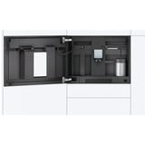 Bosch CTL636ES6 cafetera eléctrica Totalmente automática Máquina espresso 2,4 L, Superautomática negro/Acero fino, Máquina espresso, 2,4 L, Granos de café, Molinillo integrado, 1600 W, Negro, Acero inoxidable