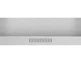 Bosch DWP66BC50 campana De pared Acero inoxidable 570 m³/h A, Campana extractora acero fino, 570 m³/h, Canalizado, A, A, C, 69 dB