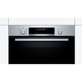 Bosch HBD672LS81 sets de electrodoméstico de cocina Cerámico Horno eléctrico, Juego para horno acero fino/Negro, Cerámico, 4 zona(s), Vidrio y cerámica, Acero inoxidable, Tocar, 79,5 cm