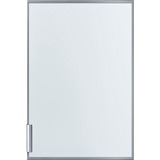 Bosch KFZ20AX0 accesorio o pieza de frigorífico/congelador Puerta frontal Aluminio, Blanco, Panel de la puerta plateado, Puerta frontal, Bosch, Nevera, Bosch KIR21, KIL22., Aluminio, Blanco, Aluminio