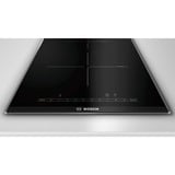 Bosch PIB375FB1E hobs Negro, Acero inoxidable Integrado Con placa de inducción 2 zona(s), Calentador autárquico negro, Negro, Acero inoxidable, Integrado, Con placa de inducción, Vidrio y cerámica, 2 zona(s), 2 zona(s)