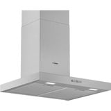 Bosch Serie 2 DWB66BC50 campana De pared Acero inoxidable 590 m³/h A, Campana extractora acero fino, 590 m³/h, Canalizado, A, A, B, 69 dB