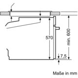 Bosch Serie 2 HBA530BR1 horno 71 L A Acero inoxidable acero fino, Medio, Horno eléctrico, 71 L, 71 L, 50 - 275 °C, 275 °C