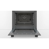 Bosch Serie 2 HBF133BR0 horno 66 L A Negro, Acero inoxidable negro/Acero fino, Medio, Horno eléctrico, 66 L, 66 L, 50 - 275 °C, 275 °C