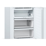 Bosch Serie 2 KGN33NWEB nevera y congelador Independiente 282 L E Blanco, Combi blanco, 282 L, Antiescarcha (nevera), SN-T, 11 kg/24h, E, Blanco