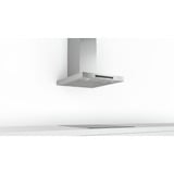 Bosch Serie 4 DWB67IM50 campana De pared Acero inoxidable 720 m³/h B, Campana extractora acero fino, 720 m³/h, Canalizado/Recirculación, A, A, B, 64 dB