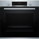 Bosch Serie 4 HBA533BS1 horno 71 L A Acero inoxidable acero fino, Medio, Horno eléctrico, 71 L, 71 L, 50 - 275 °C, 275 °C