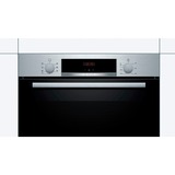 Bosch Serie 4 HBA533BS1 horno 71 L A Acero inoxidable acero fino, Medio, Horno eléctrico, 71 L, 71 L, 50 - 275 °C, 275 °C