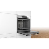 Bosch Serie 4 HBA533BS1 horno 71 L A Acero inoxidable acero fino, Medio, Horno eléctrico, 71 L, 71 L, 50 - 275 °C, 275 °C