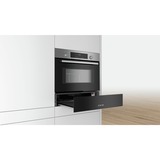 Bosch Serie 6 BIC510NB0 cabinete de calefacción 23 L 14 cubiertos 400 W Negro, Cajón calentador negro, 400 W, 23 L, 14 cubiertos, Interior, Retirable