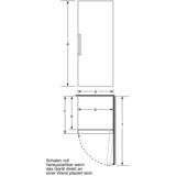 Bosch Serie 6 GSN51AWDV congelador Congelador vertical Independiente 290 L D Blanco blanco, 290 L, 22 kg/24h, SN-T, Sistema de descongelado, D, Blanco