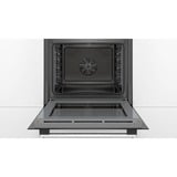 Bosch Serie 6 HBA537BS0 horno 71 L A Negro, Acero inoxidable acero fino, Medio, Horno eléctrico, 71 L, 71 L, 50 - 275 °C, 275 °C