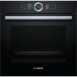 Bosch Serie 8 HBG676EB6 horno 71 L 3650 W A+ Negro negro, Medio, Horno eléctrico, 71 L, 3650 W, 71 L, 3650 W