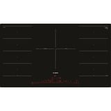 Bosch Serie 8 PXV901DV1E hobs Negro Integrado Con placa de inducción 5 zona(s), Calentador autárquico negro, Negro, Integrado, Con placa de inducción, Vidrio y cerámica, 5 zona(s), 5 zona(s)