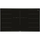 Bosch Serie 8 PXV975DV1E hobs Negro Integrado Con placa de inducción 5 zona(s), Calentador autárquico negro, Negro, Integrado, Con placa de inducción, Vidrio y cerámica, 5 zona(s), 5 zona(s)