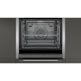 Neff B3CCE2AN0 horno 71 L 3400 W A Acero inoxidable acero fino, Medio, Horno eléctrico, 71 L, 3400 W, 71 L, 50 - 275 °C