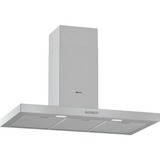 Neff DBBC920N De pared Acero inoxidable 330 m³/h D, Campana extractora acero fino, 330 m³/h, Canalizado/Recirculación, E, A, D, 64 dB