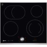 Neff T16TT76N0 hobs Negro, Acero inoxidable Integrado Con placa de inducción 4 zona(s), Calentador autárquico negro/Acero fino, Negro, Acero inoxidable, Integrado, Con placa de inducción, Vidrio y cerámica, 4 zona(s), 4 zona(s)