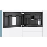 Siemens CT636LES1 cafetera eléctrica Totalmente automática Máquina espresso 2,4 L, Superautomática negro/Acero fino, Máquina espresso, 2,4 L, Granos de café, Molinillo integrado, 1600 W, Negro, Acero inoxidable