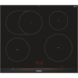 Siemens EH675LFC1E hobs Negro, Acero inoxidable Integrado Con placa de inducción 4 zona(s), Calentador autárquico negro, Negro, Acero inoxidable, Integrado, Con placa de inducción, Vidrio y cerámica, 4 zona(s), 4 zona(s)