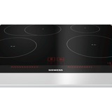 Siemens EH675LFC1E hobs Negro, Acero inoxidable Integrado Con placa de inducción 4 zona(s), Calentador autárquico negro, Negro, Acero inoxidable, Integrado, Con placa de inducción, Vidrio y cerámica, 4 zona(s), 4 zona(s)