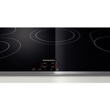 Siemens ET845HH17 hobs Negro Integrado Cerámico 4 zona(s), Calentador autárquico negro/Plateado, Negro, Integrado, Cerámico, Vidrio y cerámica, 4 zona(s), 4 zona(s)